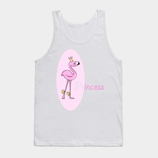 Flamingo princess Tank Top